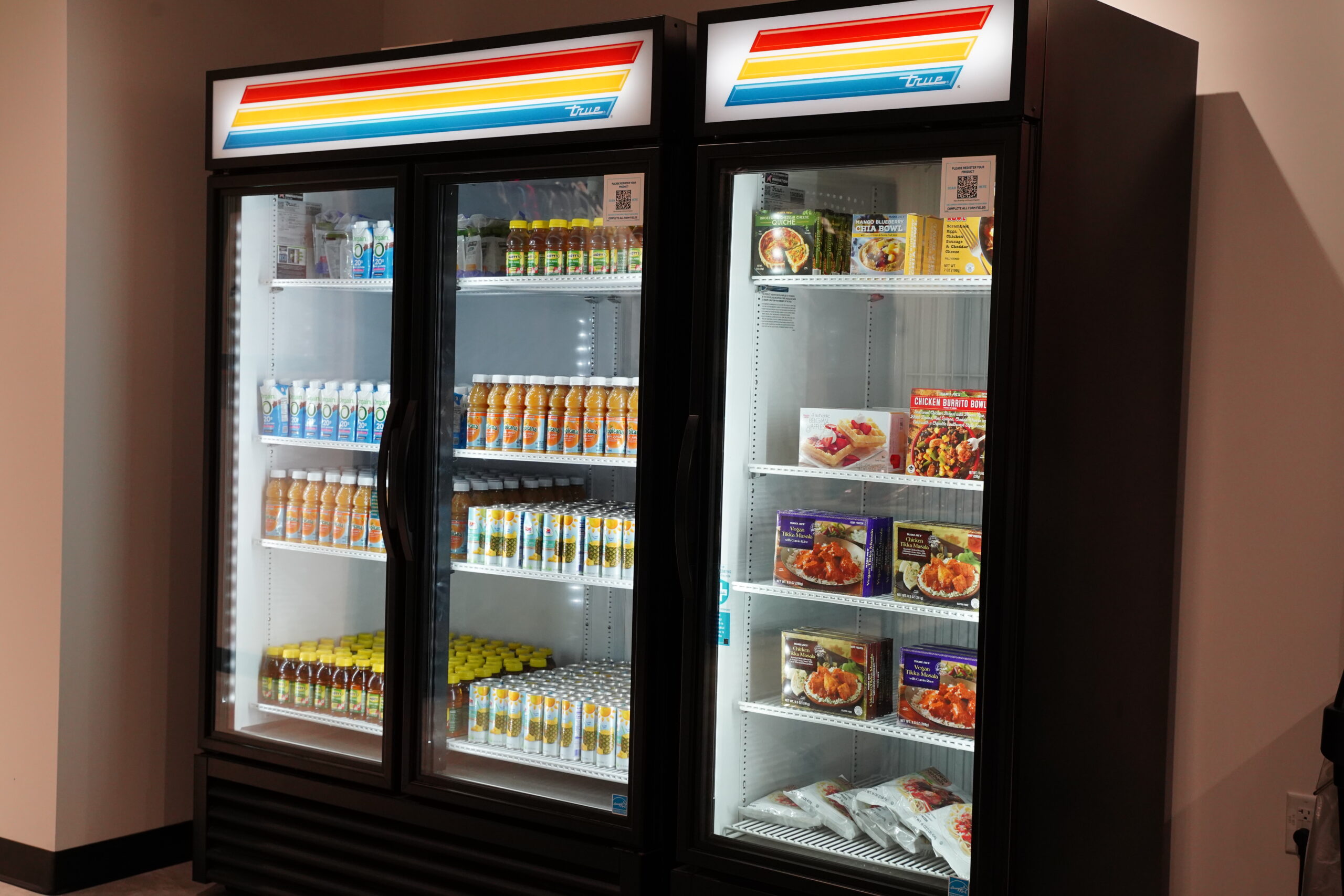 Refrigerators at the Trojan Food Panry